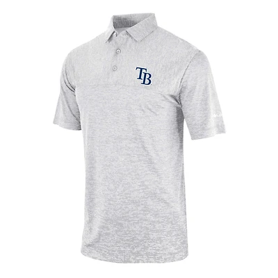 Men's Columbia Gray Tampa Bay Rays Heading Out Polo