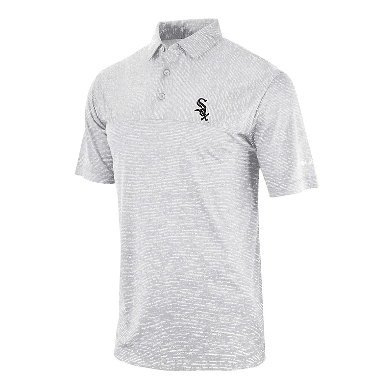 Men's Columbia Gray Chicago White Sox Heading Out Polo