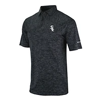 Men's Columbia Black Chicago White Sox Heading Out Polo