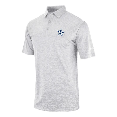 Men's Columbia Gray Houston Astros Heading Out Polo