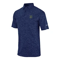 Men's Columbia Navy Milwaukee Brewers Heading Out Polo