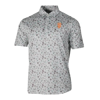 Men's Columbia Gray San Francisco Giants Countryside Green Polo