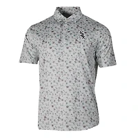 Men's Columbia Gray Chicago White Sox Countryside Green Polo