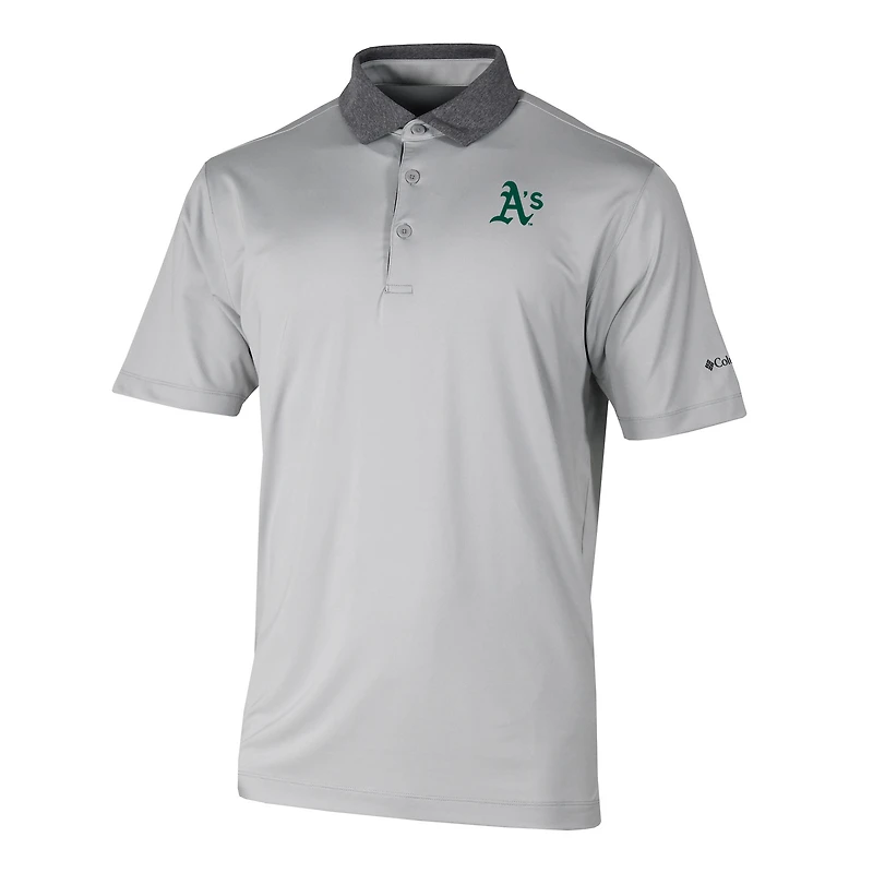 Men's Columbia Gray Athletics Settle Polo