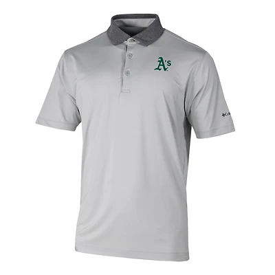 Men's Columbia Gray Athletics Settle Polo