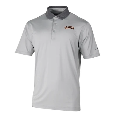 Men's Columbia Gray San Francisco Giants Settle Polo
