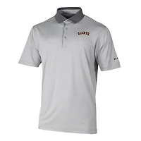 Men's Columbia Gray San Francisco Giants Settle Polo