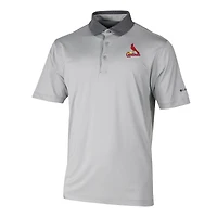 Men's Columbia Gray St. Louis Cardinals Settle Polo