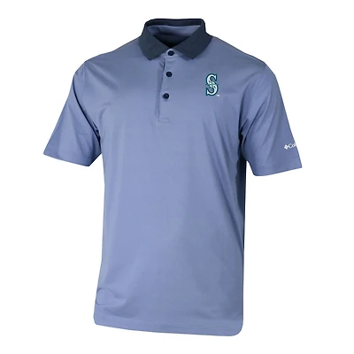 Men's Columbia Blue Seattle Mariners Settle Polo
