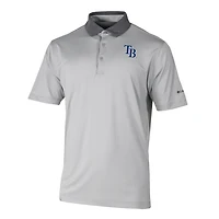 Men's Columbia Gray Tampa Bay Rays Settle Polo