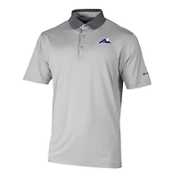 Men's Columbia Gray Colorado Rockies Settle Polo