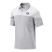 Men's Columbia Gray Toronto Blue Jays Best Ball Polo