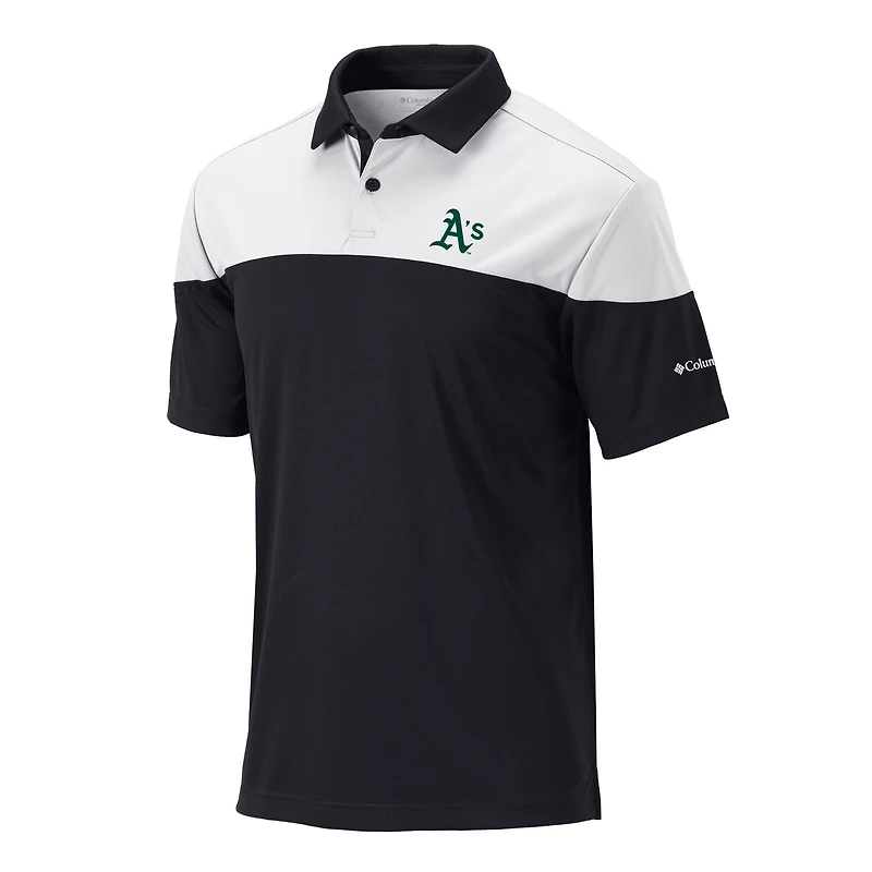 Men's Columbia Black Athletics Best Ball Polo