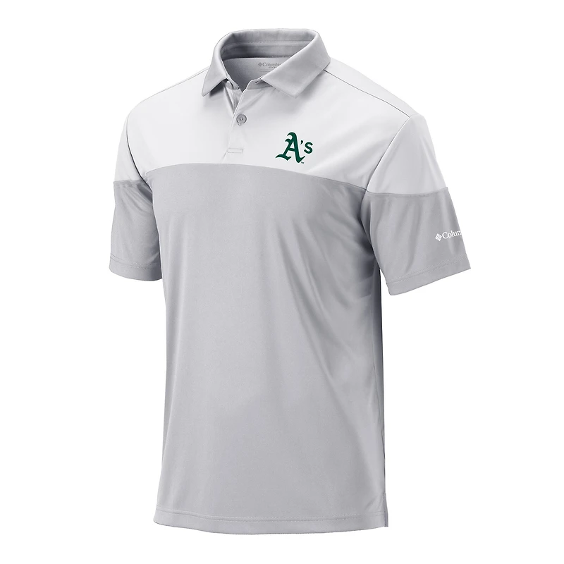 Men's Columbia Gray Athletics Best Ball Polo