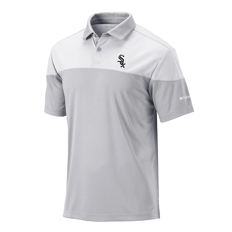 Men's Columbia Gray Chicago White Sox Best Ball Polo