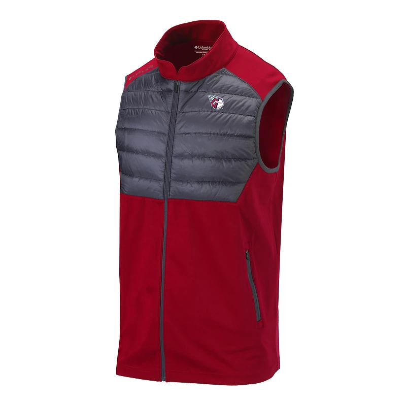 Men's Columbia Red Cleveland Guardians The Element Full-Zip Vest