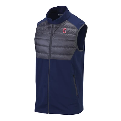 Men's Columbia Navy Cleveland Guardians The Element Full-Zip Vest