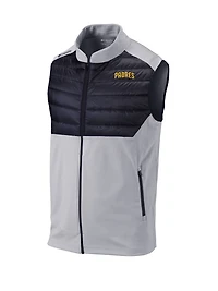 Men's Columbia Gray San Diego Padres The Element Full-Zip Vest