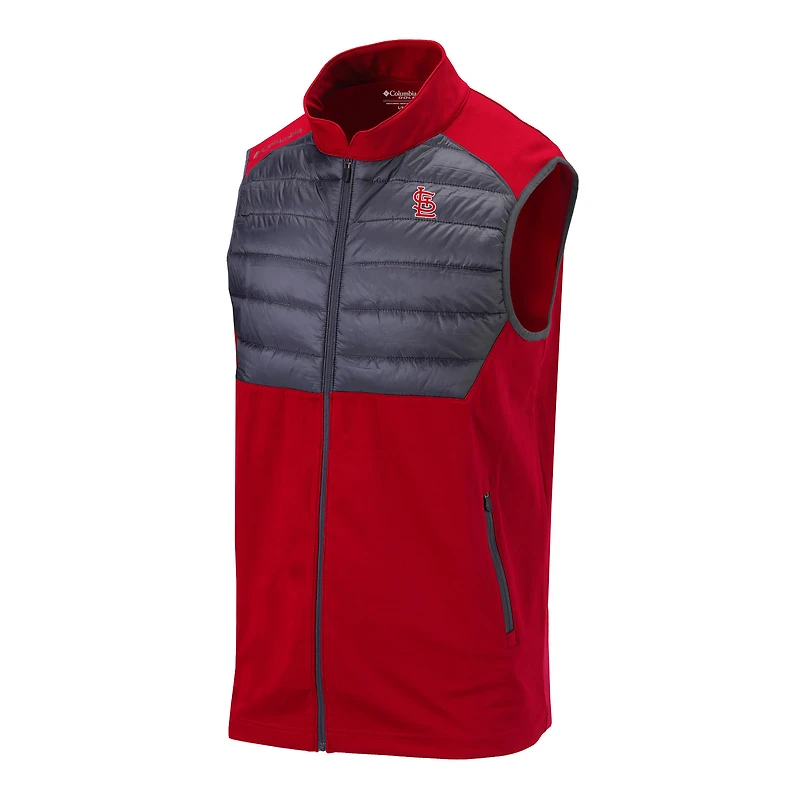 Men's Columbia Red St. Louis Cardinals The Element Full-Zip Vest