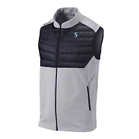 Men's Columbia Gray Seattle Mariners The Element Full-Zip Vest
