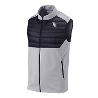 Men's Columbia Gray Tampa Bay Rays The Element Full-Zip Vest