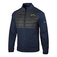 Men's Columbia Navy Seattle Mariners The Element Full-Zip Jacket