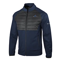 Men's Columbia Navy Tampa Bay Rays The Element Full-Zip Jacket