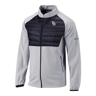 Men's Columbia Gray Tampa Bay Rays The Element Full-Zip Jacket