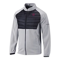 Men's Columbia Gray Washington Nationals The Element Full-Zip Jacket