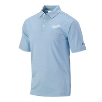 Men's Columbia Light Blue Kansas City Royals Club Invite Polo