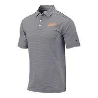 Men's Columbia Black New York Mets Club Invite Polo