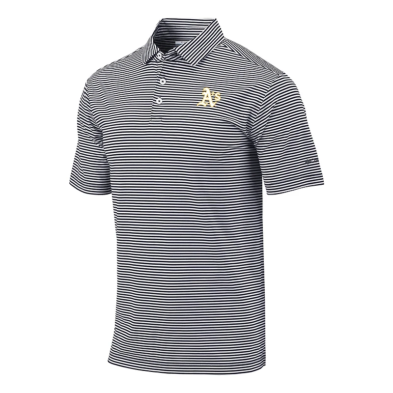 Men's Columbia Black Athletics Club Invite Polo