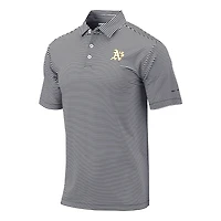 Men's Columbia Black Athletics Club Invite Polo