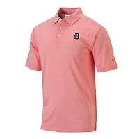 Men's Columbia Orange Detroit Tigers Club Invite Polo