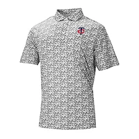 Men's Columbia Gray Minnesota Twins Catchy Swing Polo