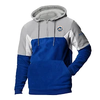 Men's Columbia Royal New York Mets Lodge Fleece Quarter-Zip Hoodie