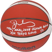 Dawn Staley USA Basketball Autographed Molten FIBA Replica Basketball with Multiple Inscriptions