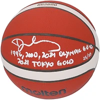 Dawn Staley USA Basketball Autographed Molten FIBA Replica Basketball with Multiple Inscriptions - Limited Edition #25/25