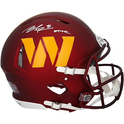 Brian Robinson Jr. Washington Commanders Autographed Riddell Speed Authentic Helmet with "HTTC" Inscription