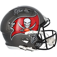 Warren Sapp Tampa Bay Buccaneers Autographed Riddell Speed Authentic Helmet with "HOF 13" Inscription