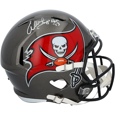 Warren Sapp Tampa Bay Buccaneers Autographed Riddell Speed Replica Helmet with "HOF 13" Inscription