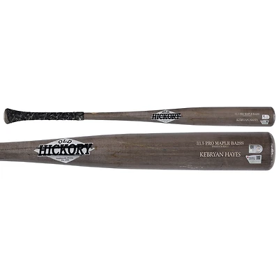 Ke'Bryan Hayes Pittsburgh Pirates Game-Used Gray Old Hickory Broken Bat vs. Arizona Diamondbacks on May 26, 2025