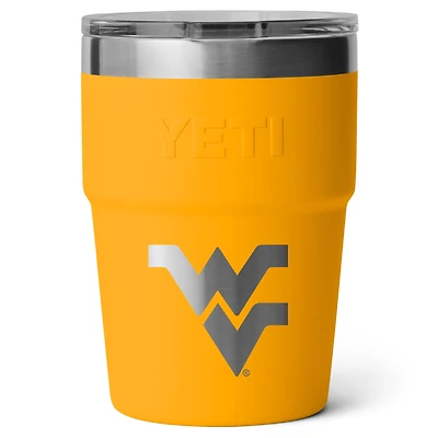YETI West Virginia Mountaineers 16oz. Rambler Stackable Cup with Magslider Lid
