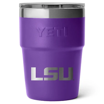 YETI LSU Tigers 16oz. Rambler Stackable Cup with Magslider Lid