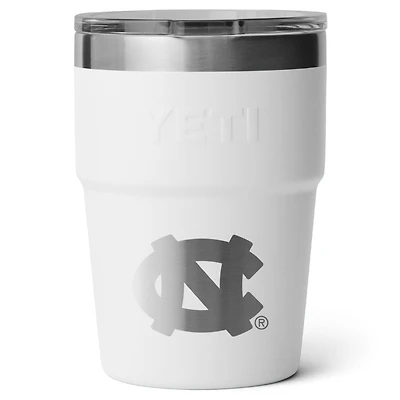 YETI North Carolina Tar Heels 16oz. Rambler Stackable Cup with Magslider Lid