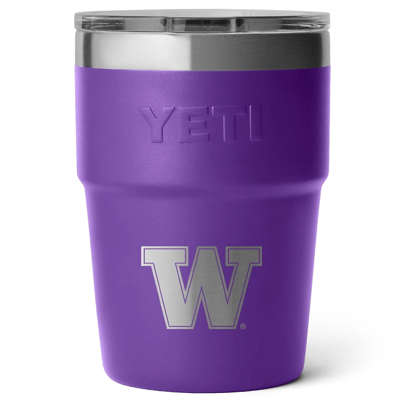 YETI Washington Huskies 16oz. Rambler Stackable Cup with Magslider Lid