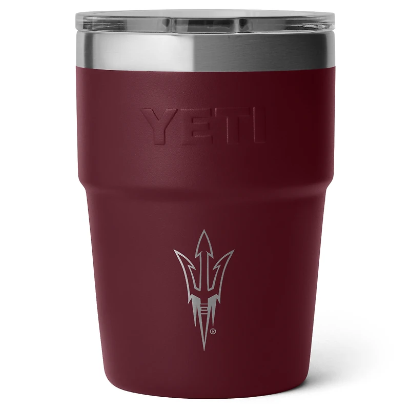 YETI Arizona State Sun Devils 16oz. Rambler Stackable Cup with MagSlider Lid