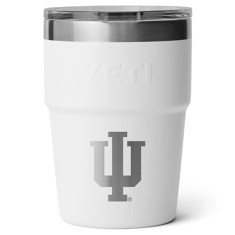 YETI Indiana Hoosiers 16oz. Rambler Stackable Cup with Magslider Lid