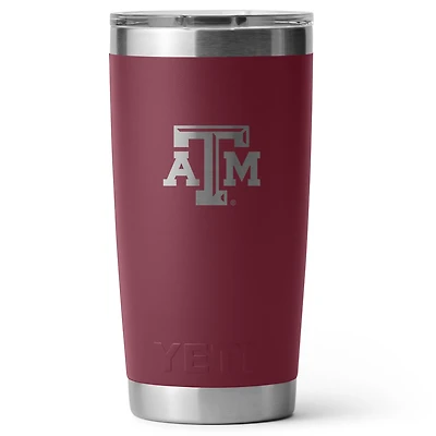 YETI Texas A&M Aggies 20oz. Rambler Tumbler with Magslider Lid