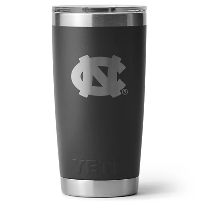 YETI North Carolina Tar Heels 20oz. Rambler Tumbler with Magslider Lid